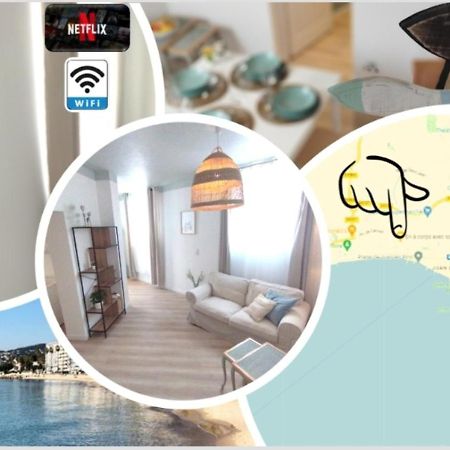 Plage & Confort 3 Pieces Parking Clim Et Wifi 昂蒂布 外观 照片